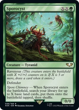Sporocyst (Surge Foil) (98) (Universes Beyond: Warhammer 40,000)