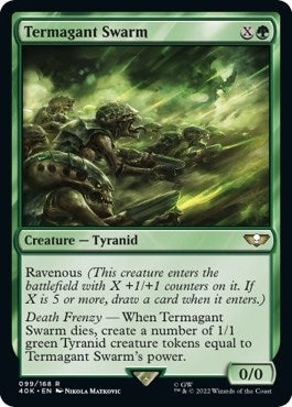 Termagant Swarm (Surge Foil) (99) (Universes Beyond: Warhammer 40,000)