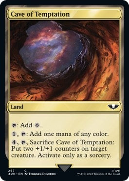 Cave of Temptation (Surge Foil) (267) (Universes Beyond: Warhammer 40,000)