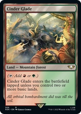 Cinder Glade (Surge Foil) (269) (Universes Beyond: Warhammer 40,000)