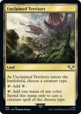 Image for Unclaimed Territory (Surge Foil) (304) - Magic: The Gathering