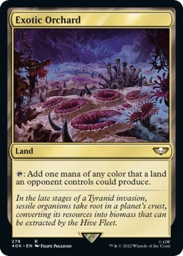 Exotic Orchard (Surge Foil) (278) (Universes Beyond: Warhammer 40,000)