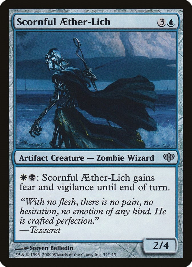 Scornful Aether-Lich (34) (Conflux)