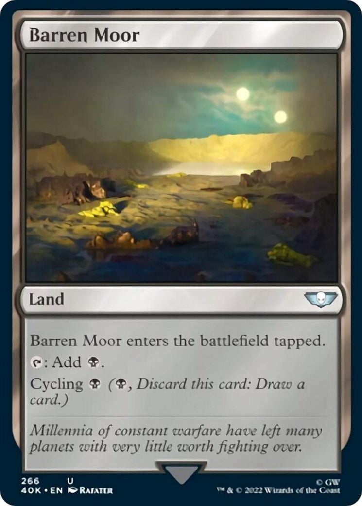 Barren Moor (266) (Universes Beyond: Warhammer 40,000)