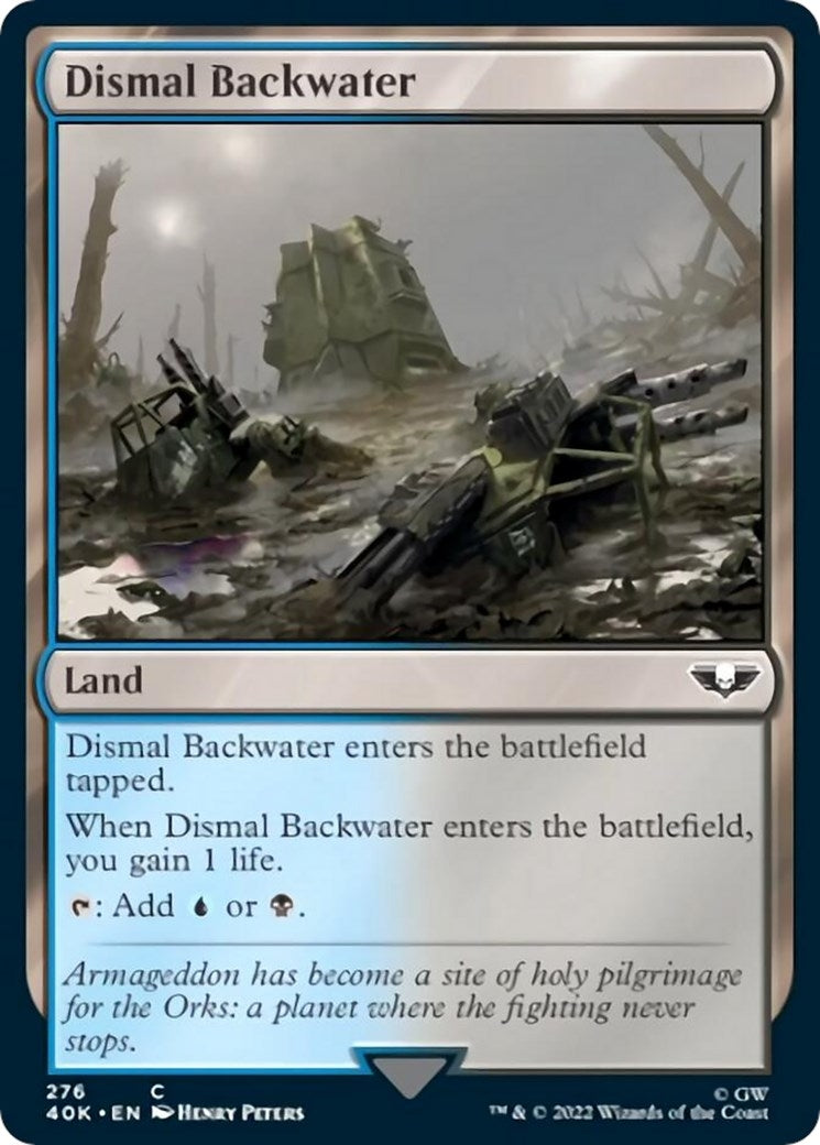 Dismal Backwater (Surge Foil) (276) (Universes Beyond: Warhammer 40,000)