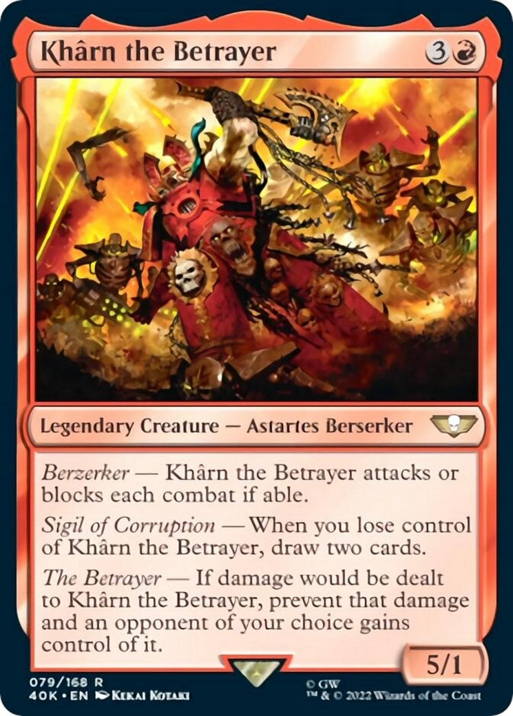 Kharn the Betrayer (79) (Universes Beyond: Warhammer 40,000)