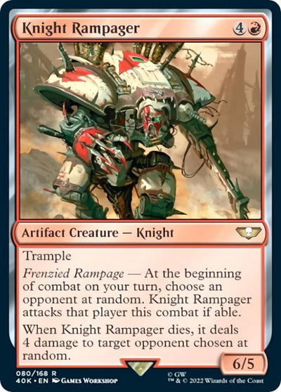 Knight Rampager (80) (Universes Beyond: Warhammer 40,000)