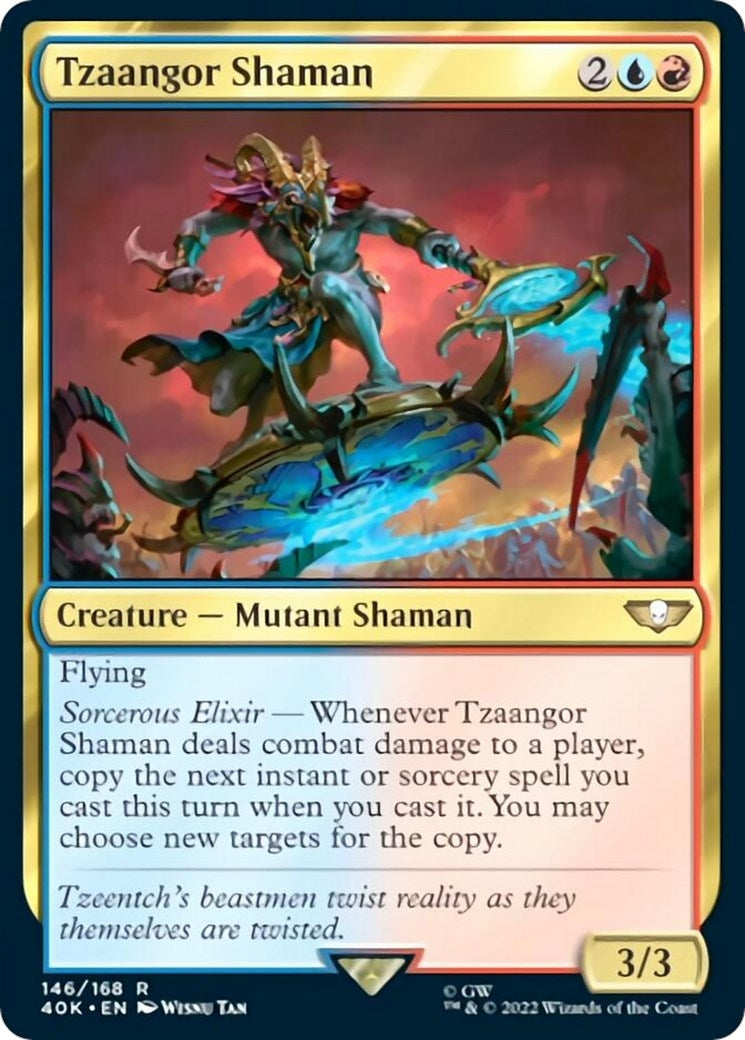 Tzaangor Shaman (146) (Universes Beyond: Warhammer 40,000)