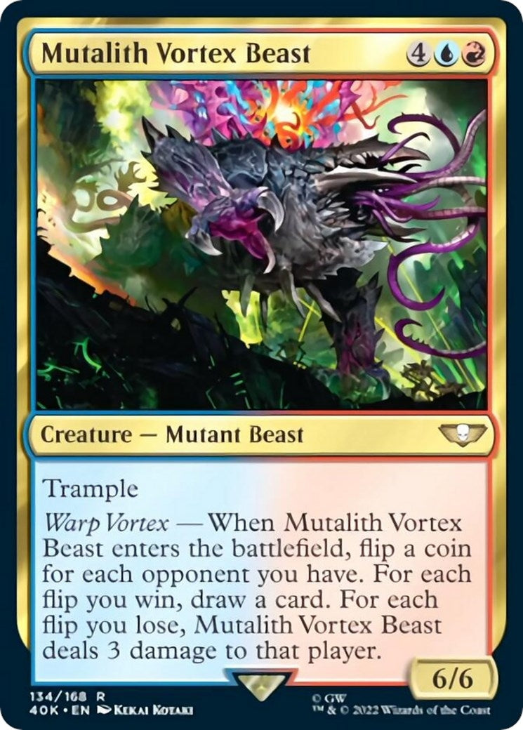 Mutalith Vortex Beast (Surge Foil) (134) (Universes Beyond: Warhammer 40,000)