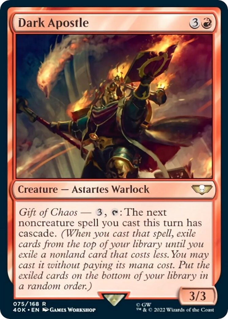 Dark Apostle (Surge Foil) (75) (Universes Beyond: Warhammer 40,000)