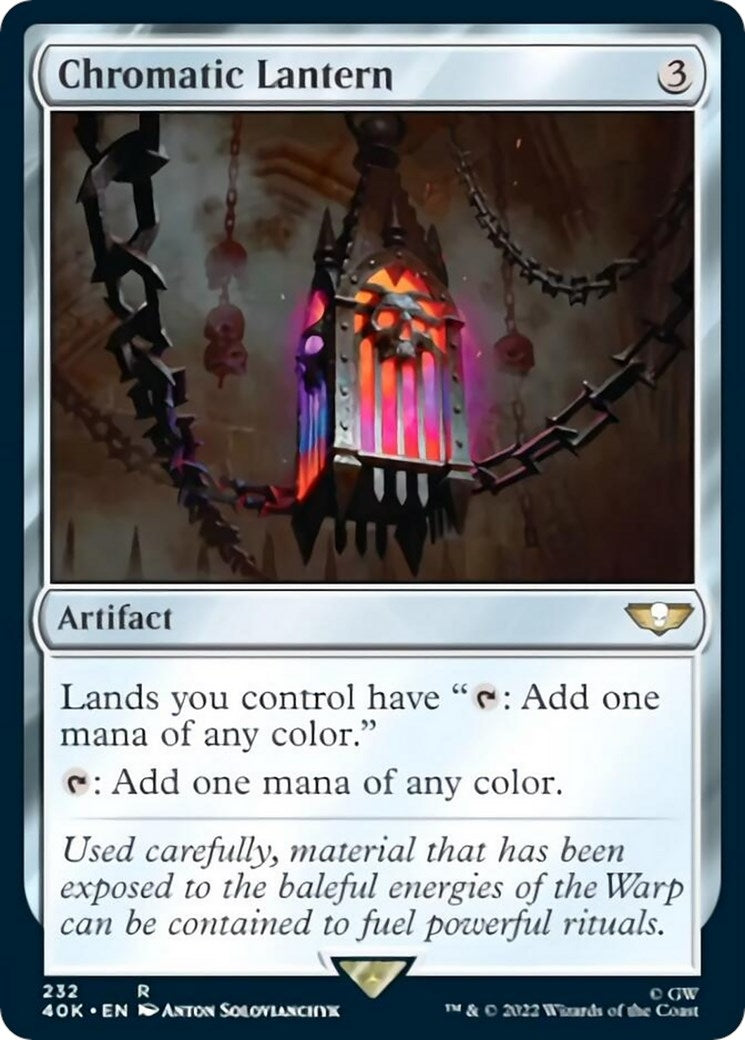 Chromatic Lantern (Surge Foil) (232) (Universes Beyond: Warhammer 40,000)