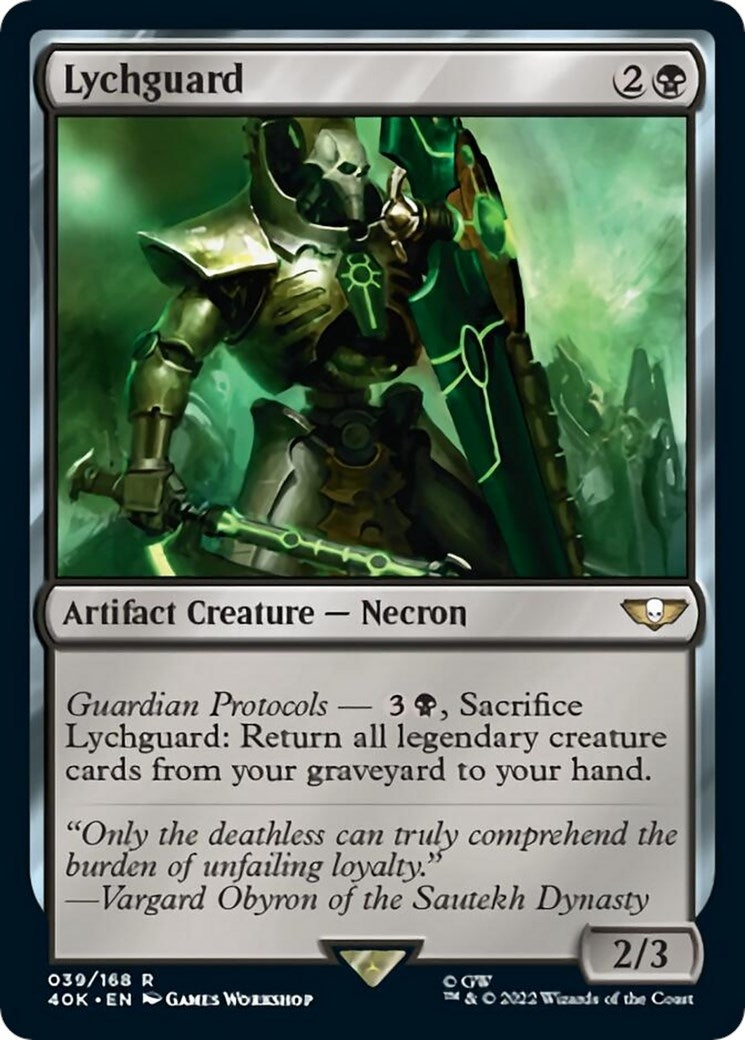 Lychguard (Surge Foil) (39) (Universes Beyond: Warhammer 40,000)