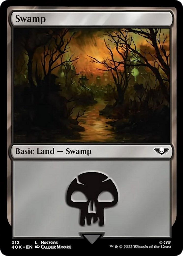 Swamp (312) (312) (Universes Beyond: Warhammer 40,000)