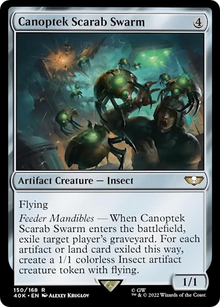 Canoptek Scarab Swarm (150) (Universes Beyond: Warhammer 40,000)