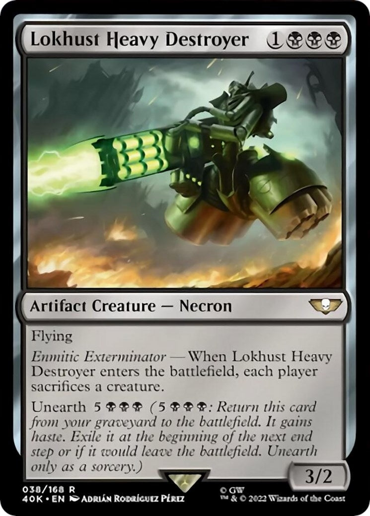 Lokhust Heavy Destroyer (38) (Universes Beyond: Warhammer 40,000)