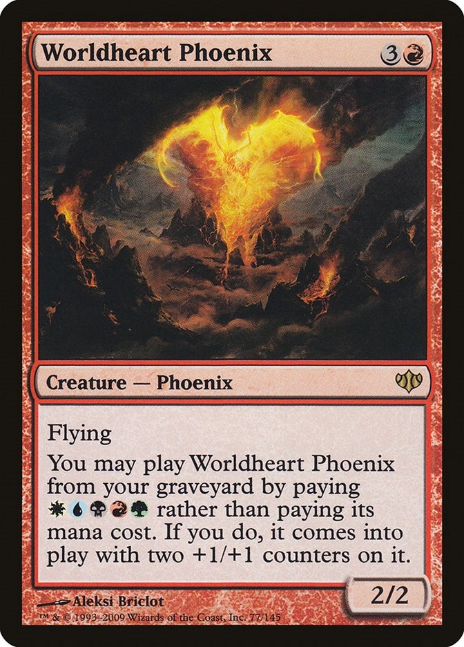 Worldheart Phoenix (77) (Conflux)