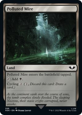 Polluted Mire (288) (Universes Beyond: Warhammer 40,000)