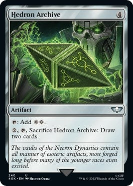 Hedron Archive (Surge Foil) (240) (Universes Beyond: Warhammer 40,000)