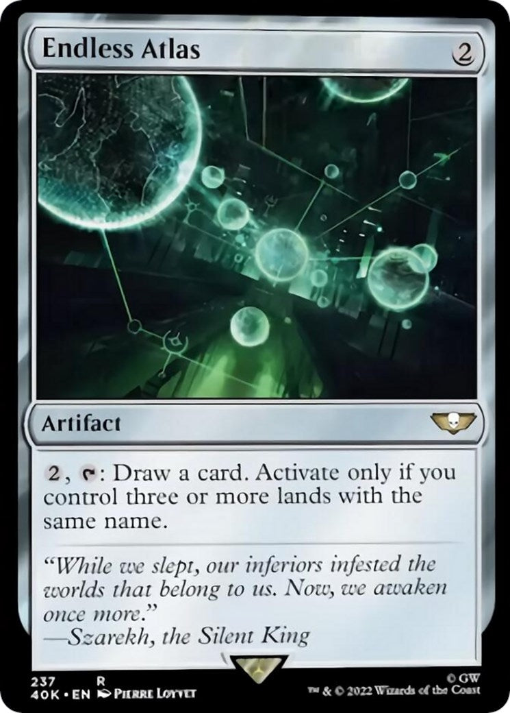 Endless Atlas (Surge Foil) (237) (Universes Beyond: Warhammer 40,000)