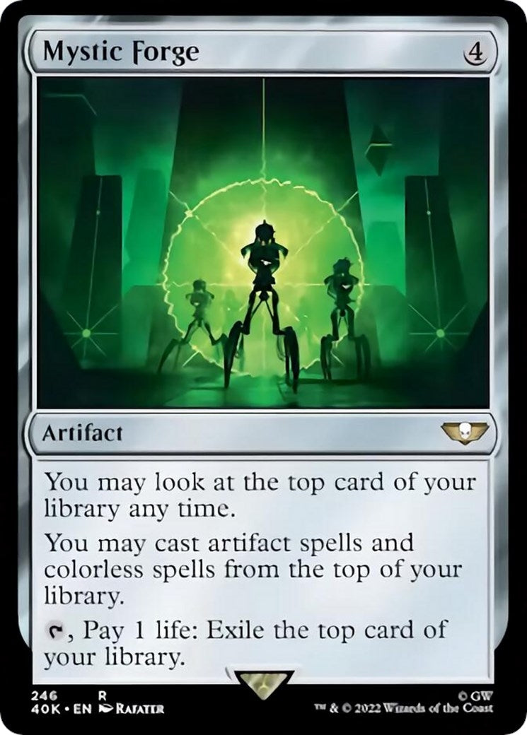 Mystic Forge (Surge Foil) (246) (Universes Beyond: Warhammer 40,000)