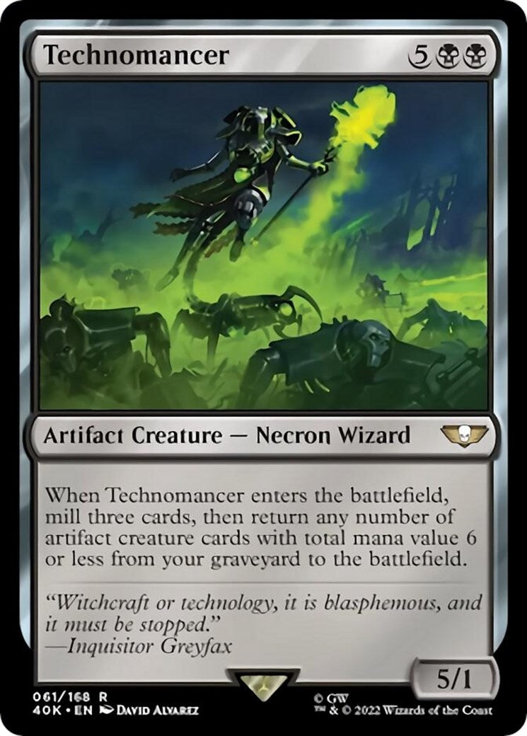 Technomancer (Surge Foil) (61) (Universes Beyond: Warhammer 40,000)