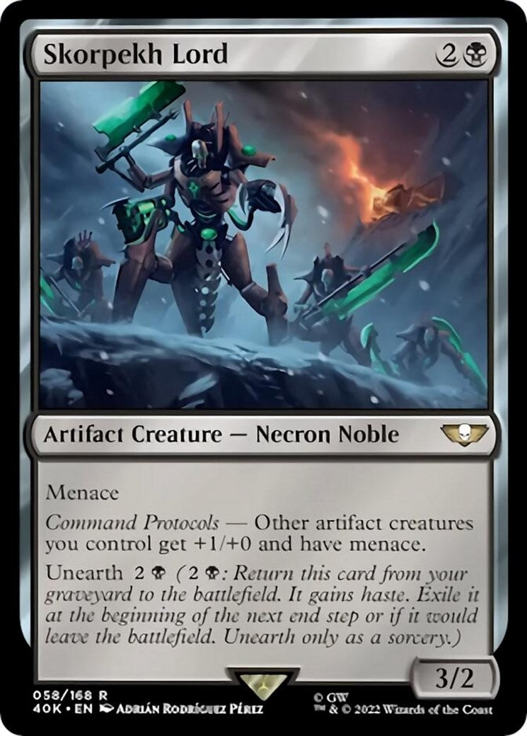 Skorpekh Lord (Surge Foil) (58) (Universes Beyond: Warhammer 40,000)