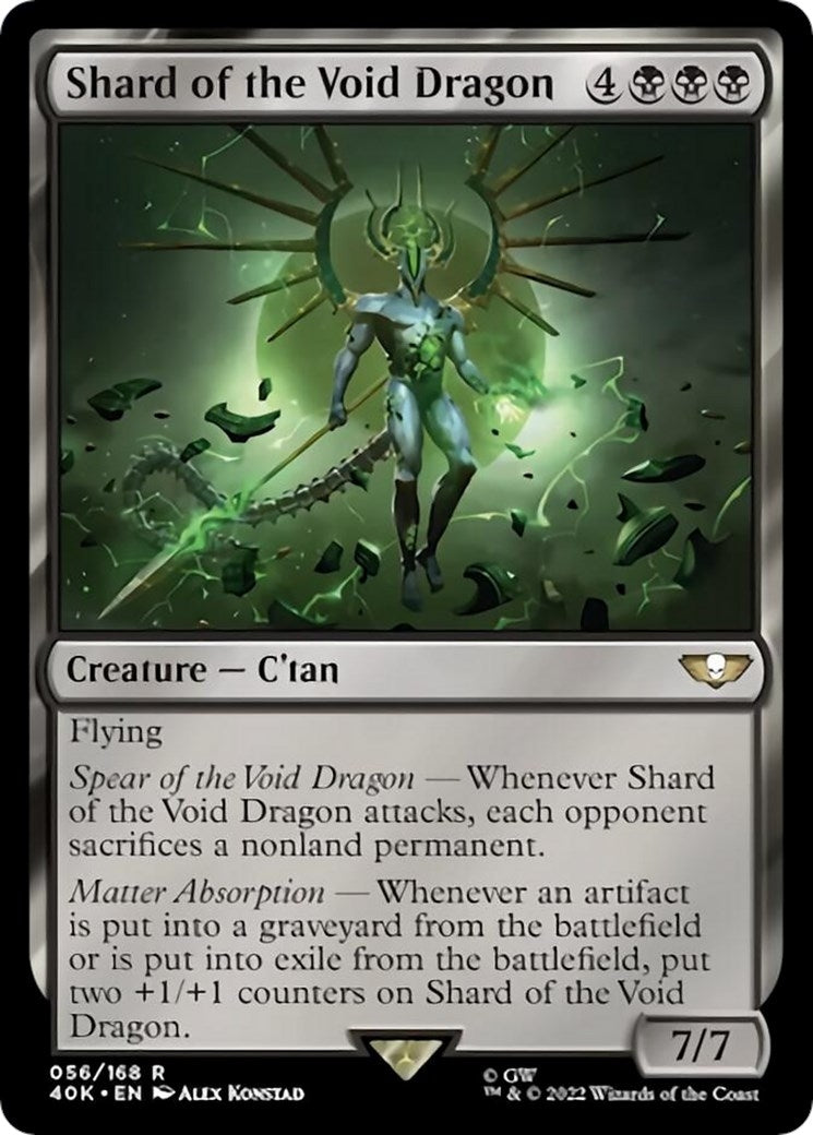 Shard of the Void Dragon (Surge Foil) (56) (Universes Beyond: Warhammer 40,000)
