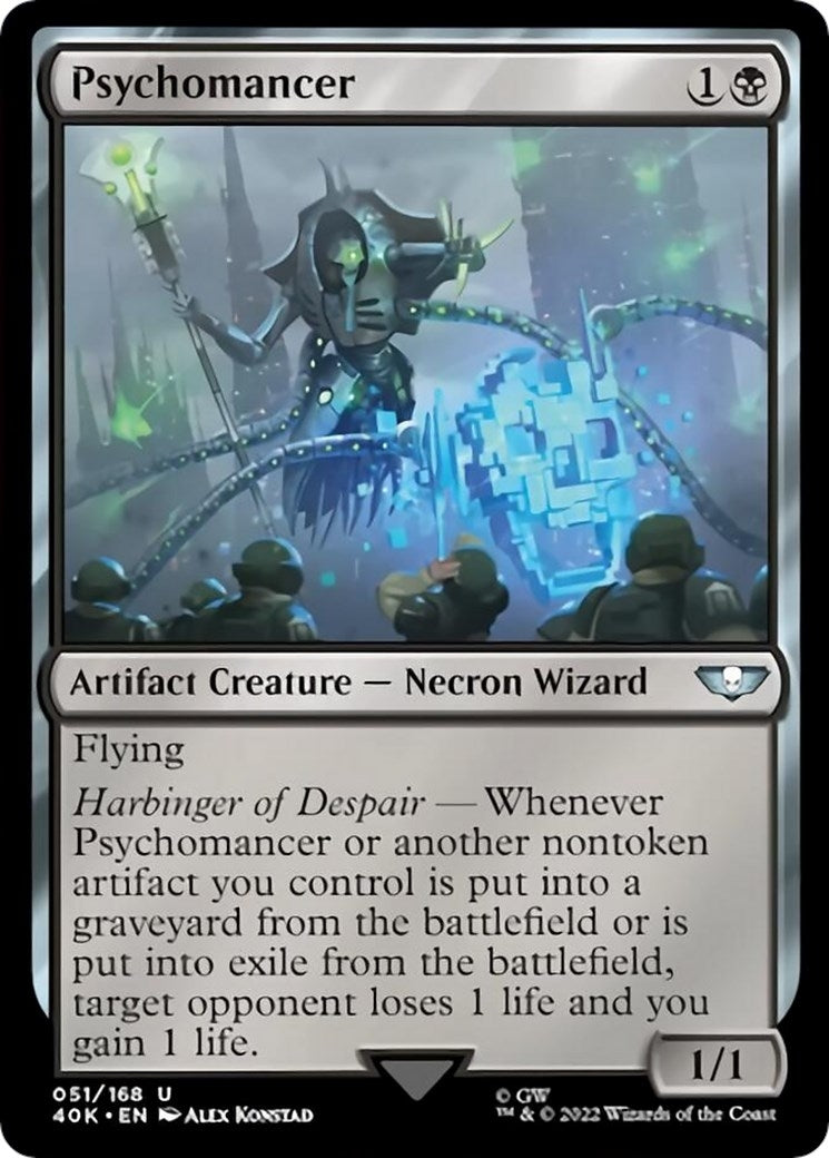 Psychomancer (Surge Foil) (51) (Universes Beyond: Warhammer 40,000)