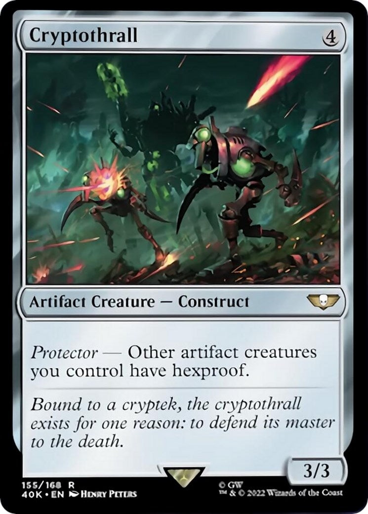 Cryptothrall (Surge Foil) (155) (Universes Beyond: Warhammer 40,000)