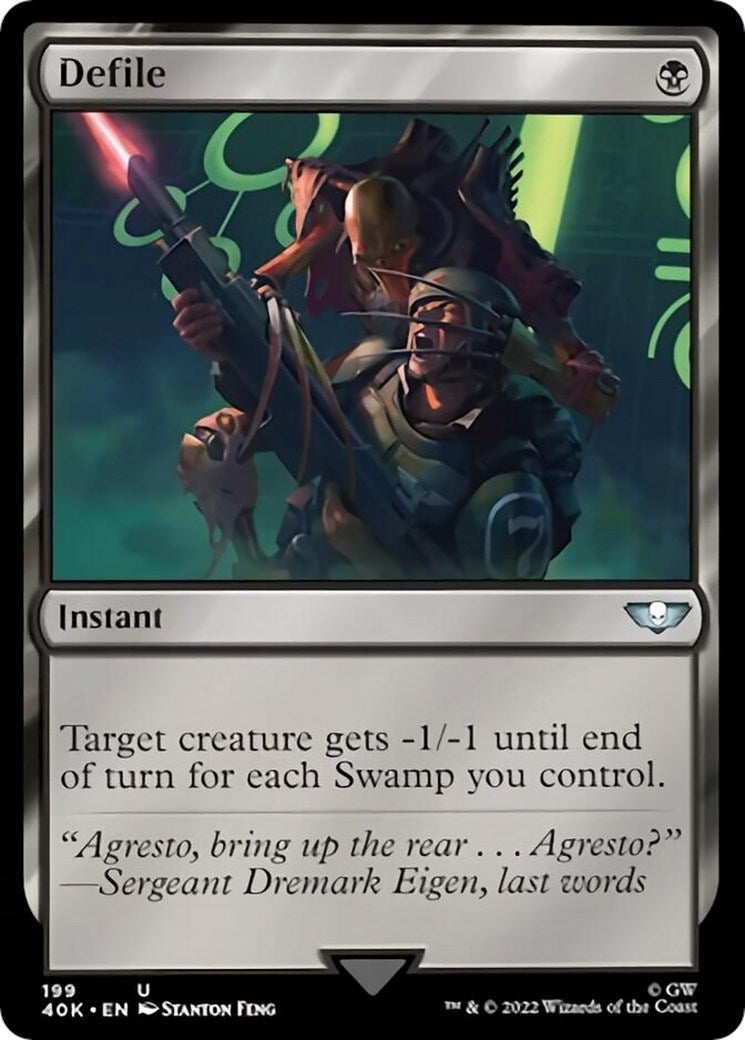 Defile (Surge Foil) (199) (Universes Beyond: Warhammer 40,000)