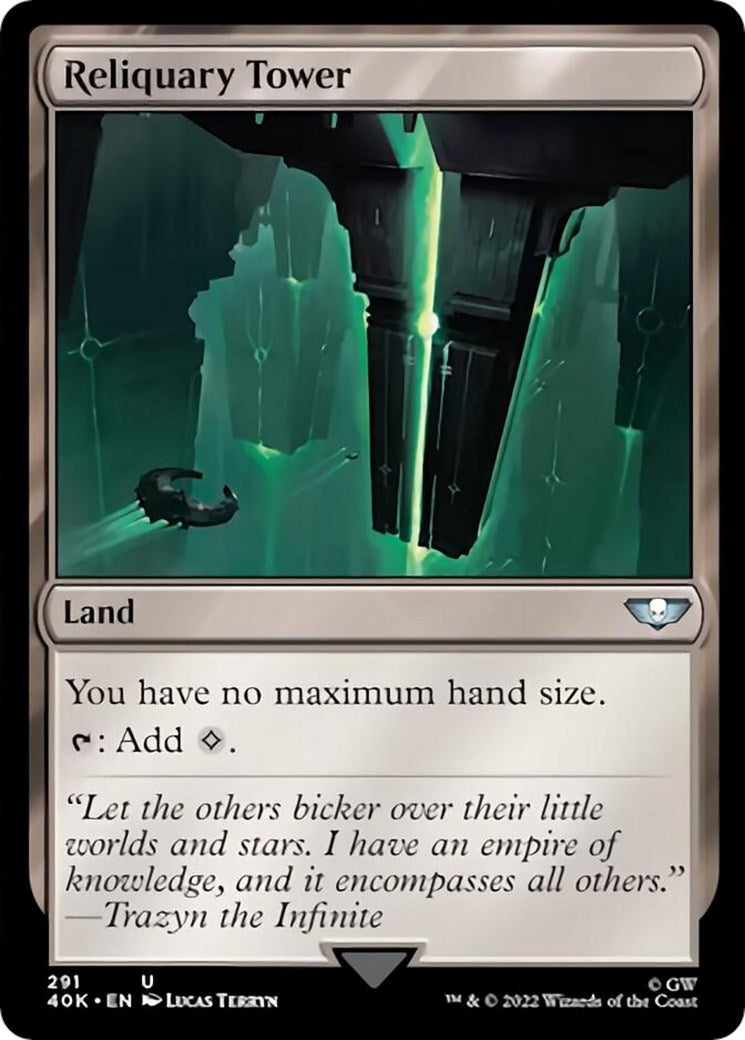 Reliquary Tower (Surge Foil) (291) (Universes Beyond: Warhammer 40,000)