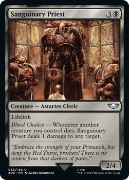 Sanguinary Priest (Surge Foil) (53) (Universes Beyond: Warhammer 40,000)