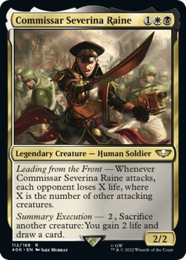 Commissar Severina Raine (112) (Universes Beyond: Warhammer 40,000)