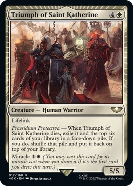 Image for Triumph of Saint Katherine (17) - Magic: The Gathering