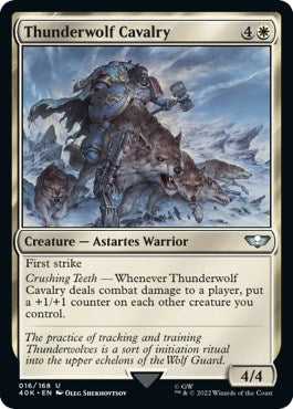 Thunderwolf Cavalry (16) (Universes Beyond: Warhammer 40,000)