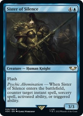 Sister of Silence (26) (Universes Beyond: Warhammer 40,000)