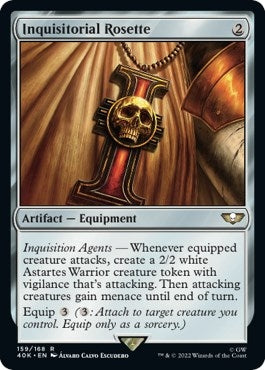 Inquisitorial Rosette (159) (Universes Beyond: Warhammer 40,000)