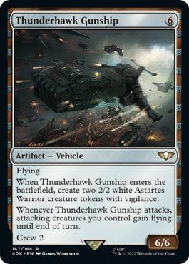 Thunderhawk Gunship (167) (Universes Beyond: Warhammer 40,000)