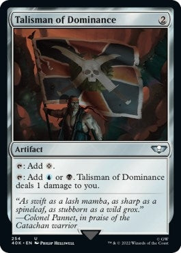 Talisman of Dominance (254) (Surge Foil) (254) (Universes Beyond: Warhammer 40,000)