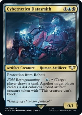 Cybernetica Datasmith (Surge Foil) (114) (Universes Beyond: Warhammer 40,000)