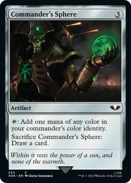 Commander's Sphere (234) (Surge Foil) (234) (Universes Beyond: Warhammer 40,000)