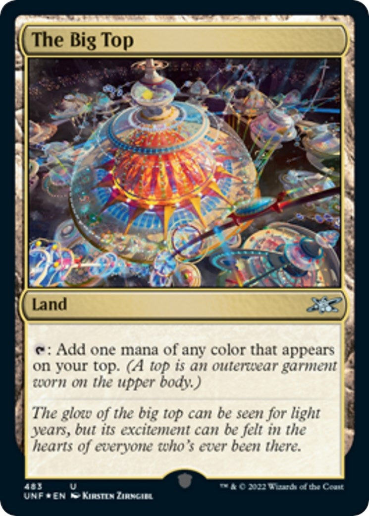 The Big Top (Galaxy Foil) (483) (Unfinity)