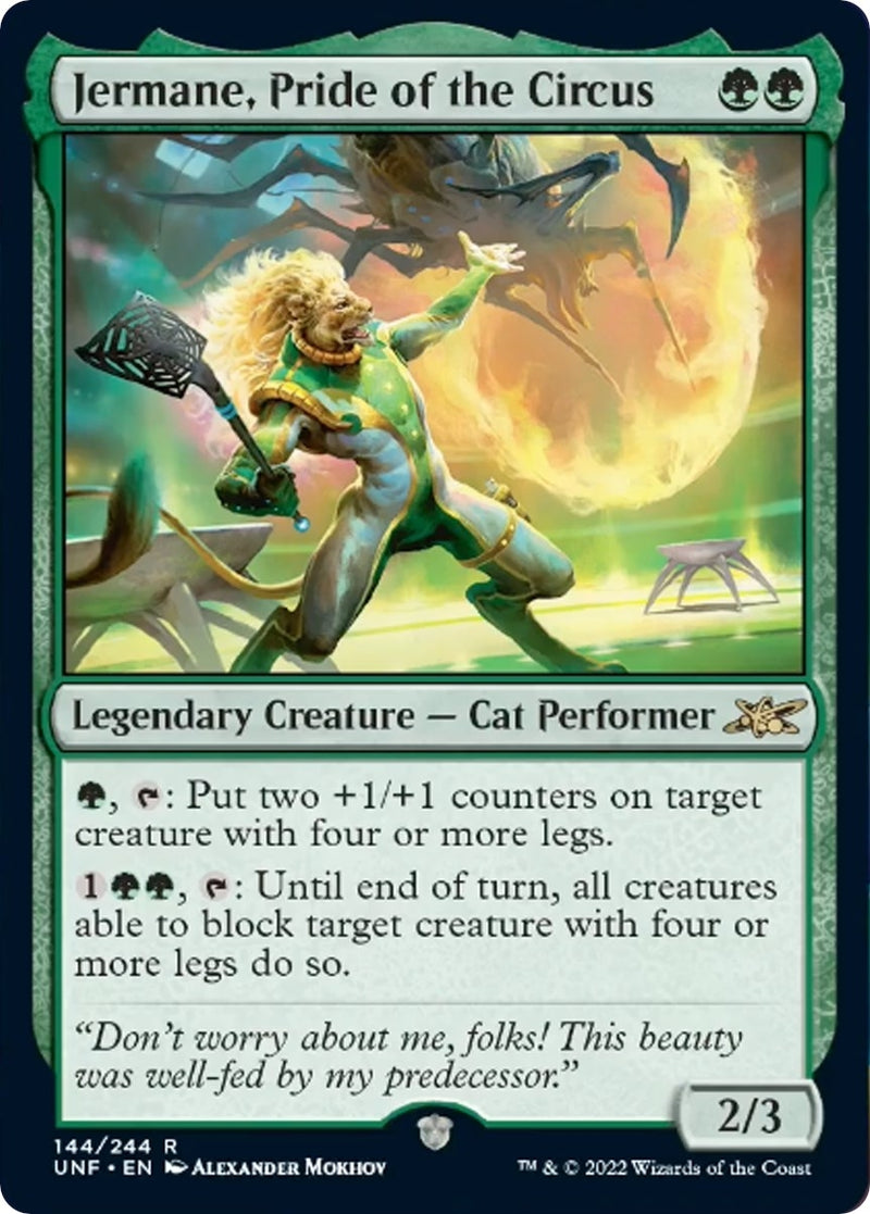 Jermane, Pride of the Circus (144) (Unfinity)