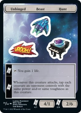 Unhinged Beast Hunt (39) (Unfinity)