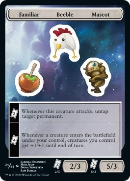 Familiar Beeble Mascot (24) (Unfinity)