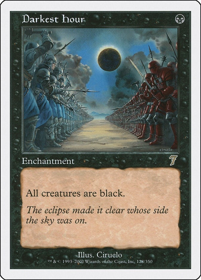 Darkest Hour (128) (7th Edition)