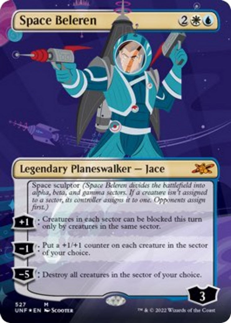 Space Beleren (Borderless) (Galaxy Foil) (527) (Unfinity)