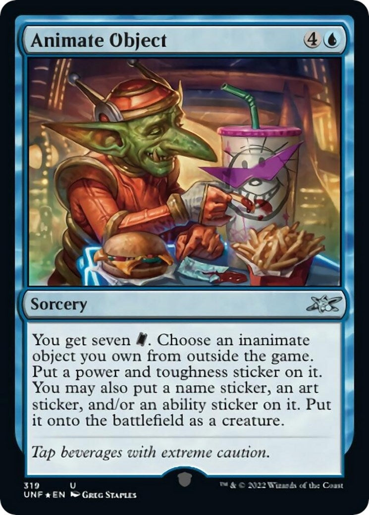 Animate Object (Galaxy Foil) (319) (Unfinity)
