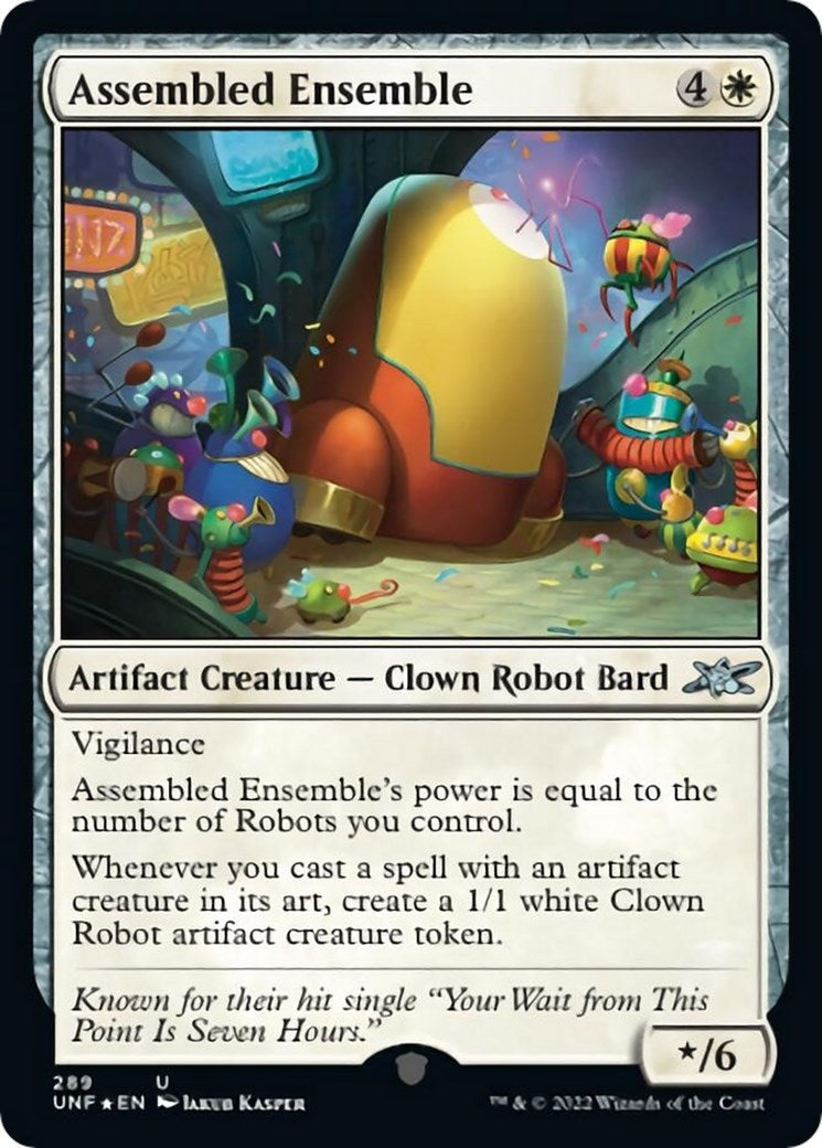 Assembled Ensemble (Galaxy Foil) (289) (Unfinity)