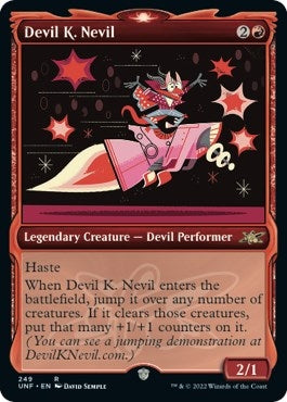 Devil K. Nevil (Showcase) (249) (Unfinity)